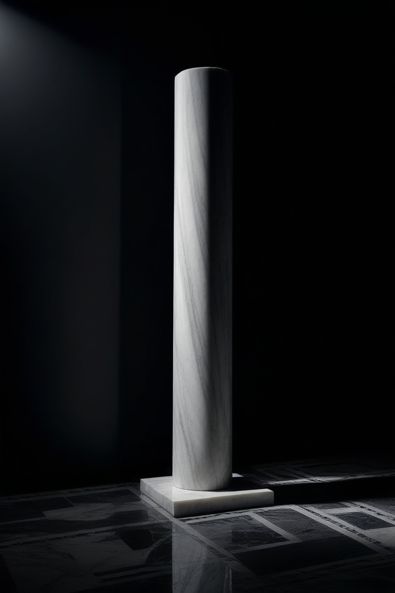 This pillar stands for stoic minimalism and independence.